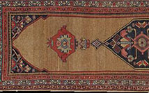 Antique bidjar Runner - # 9376