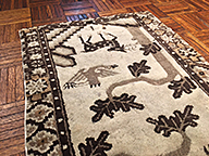 Antique chinese, baotou Rug - # 55784