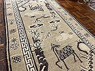 Antique chinese, baotou Rug - # 55915