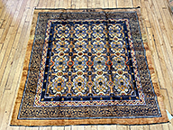 Antique chinese, silk Rug - # 57995