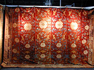 Antique chinese velvet brocade panel Carpet - # 3432