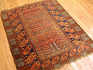 Antique ersari engsi Rug - # 2974