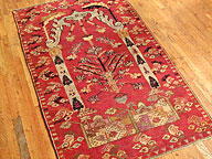 Antique ghiordes Rug - # 2952