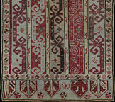 Antique ghiordes Rug - # 7793