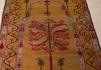 Antique ghiordes Rug - # 8654