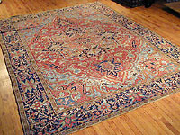 Antique heriz Carpet - # 1691