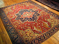 Antique heriz Carpet - # 2611
