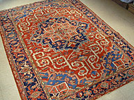 Antique heriz Carpet - # 3052