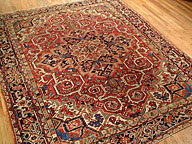 Antique heriz Carpet - # 4187
