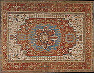 Antique heriz Carpet - # 42024