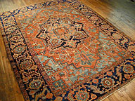 Antique heriz Carpet - # 4552