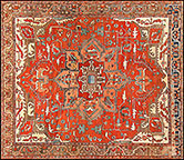 Antique heriz Carpet - # 50177