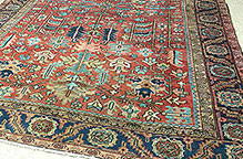Antique heriz Carpet - # 51402