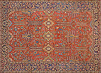 Antique heriz Carpet - # 51596