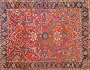 Antique heriz Carpet - # 51599