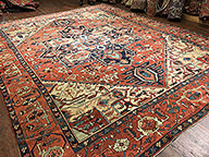 Antique heriz Carpet - # 52463