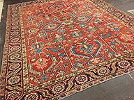 Antique heriz Carpet - # 52756