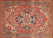 Antique heriz Carpet - # 52877