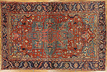 Antique heriz Carpet - # 52883
