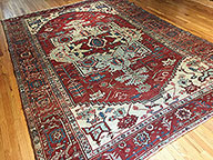 Antique heriz Carpet - # 53199
