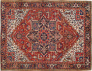 Antique heriz Carpet - # 53541