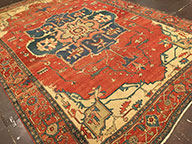Antique heriz Carpet - # 53668