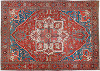 Antique heriz Carpet - # 54310