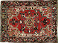 Antique heriz Carpet - # 54311