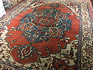 Antique heriz Carpet - # 55524