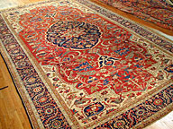 Antique heriz Carpet - # 5554