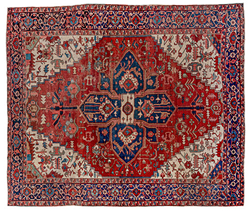 Antique heriz Carpet - # 55692