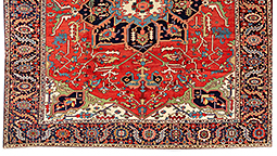Antique heriz Carpet - # 55706