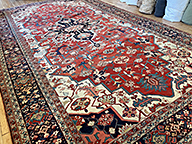 Antique heriz Carpet - # 57583