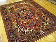 Antique heriz Carpet - # 5808