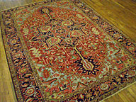 Antique heriz Carpet - # 5811