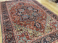 Antique heriz Carpet - # 58171