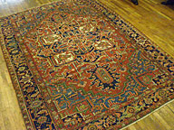 Antique heriz Carpet - # 5822