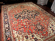 Antique heriz Carpet - # 6795