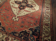 Antique heriz Carpet - # 7229