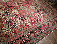 Antique heriz Carpet - # 7552