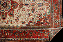 Antique heriz Carpet - # 9152