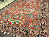 Antique heriz Carpet - # 9393