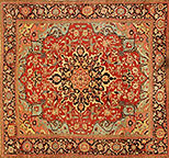 Antique heriz Carpet - # 9450