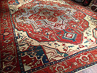 Antique heriz Carpet - # 9589