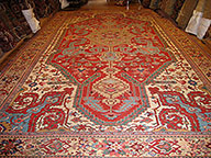 Antique heriz Carpet - # 9981