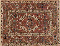 Antique heriz Rug - # 9381