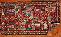Antique heriz Runner - # 52298