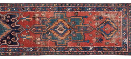 Antique heriz Runner - # 53612