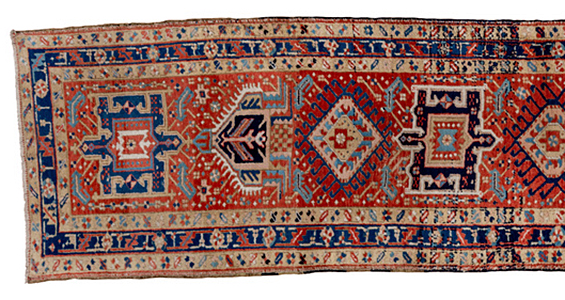 Antique heriz Runner - # 56448