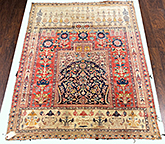 Antique heriz, silk Rug - # 80129